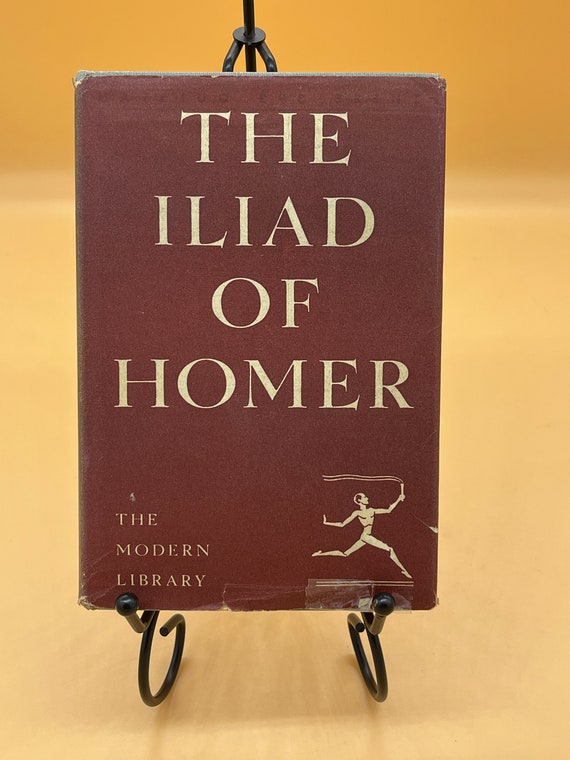 The Iliad of Homer  Modern Library 1950 Translated by Lang, Leaf, Meyers with Into by Gilbert Highet, Prof Greek/Latin Columbia University