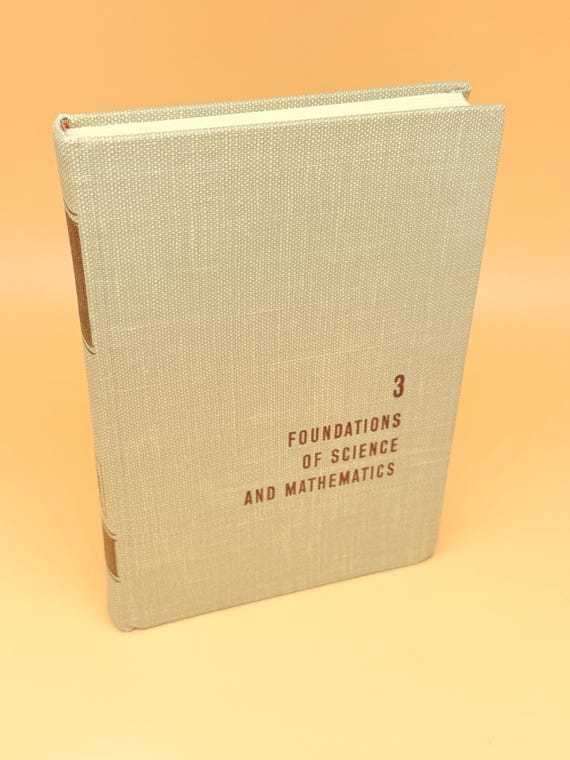 Foundations of Science and Math 1960 Great Ideas Program series Britannica science math history books