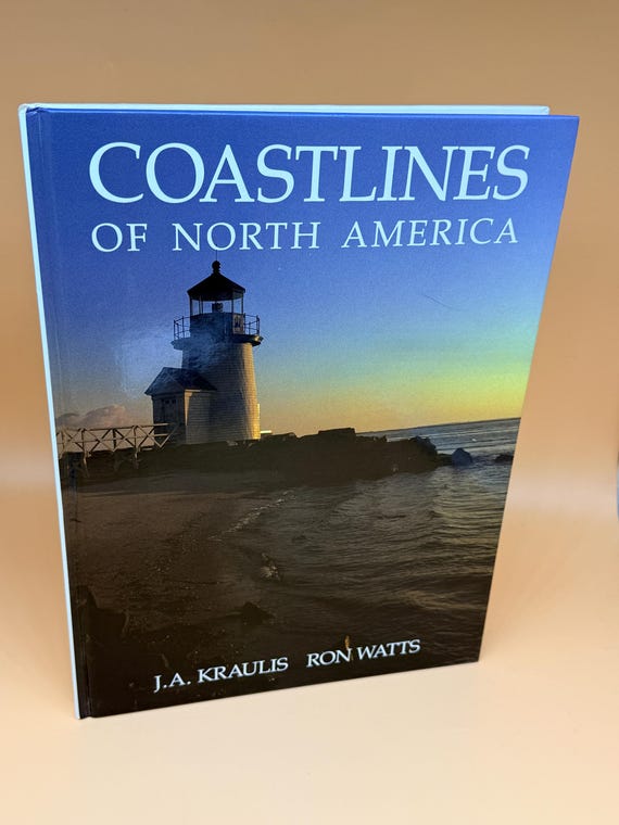 Coastlines of North America 1990 Discovery Books Seashore Nature books