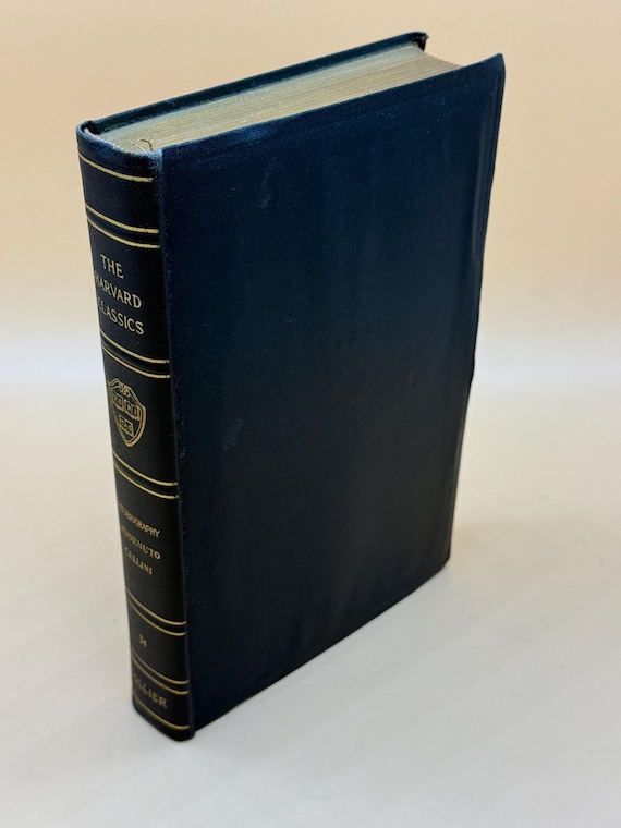 The Autobiography of Benvenuto Cellini translated by J Addington Symonds 1910 Collier Publishing The Harvard Classics Fabrikoid Edition