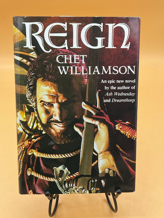 Horror Books Reign by Chet Williamson 1990 Dark Harvest Press Trade Edition HC Horror Lovers Gifts Books for Readers Gift rare books