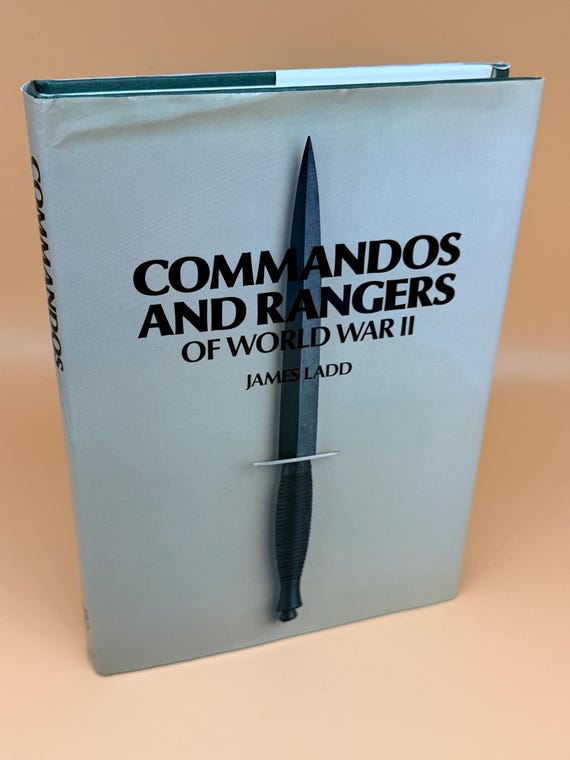 Commandos and Rangers of World War Two by James Ladd 1978 St Martins Press Military History books