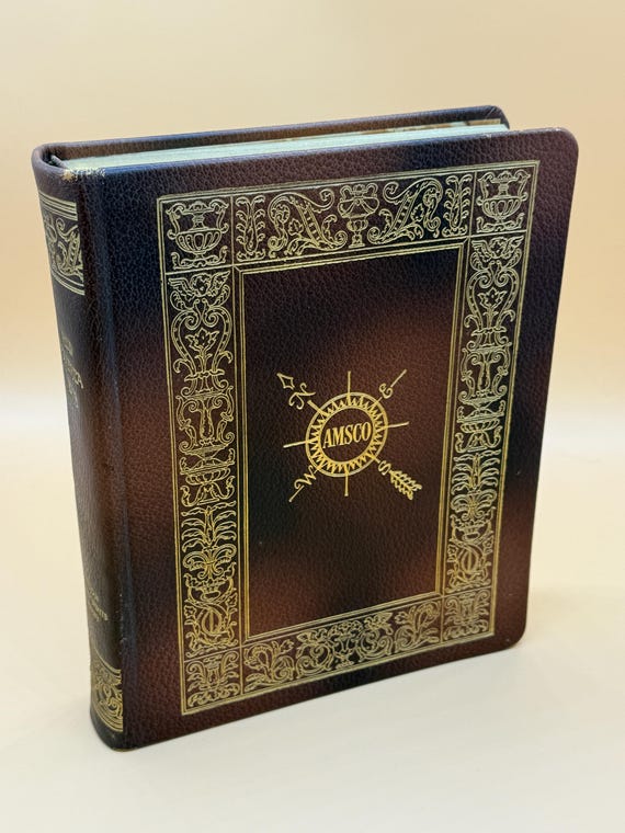 How America Eats by Clementine Paddleford 1960 Leather-bound hardcover Rare Cookbook gifts