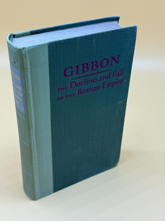 The Portable Decline and Fall of the Roman Empire by Edward Gibbon 1952 Viking Press history book gifts rare books Roman history