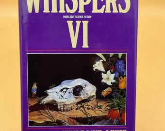 Horror Books Whispers Vl Edited by Stuart David Schiff with laid in SIGNED bookplate from Schiff Doubleday Publishing 1987 Rare Books