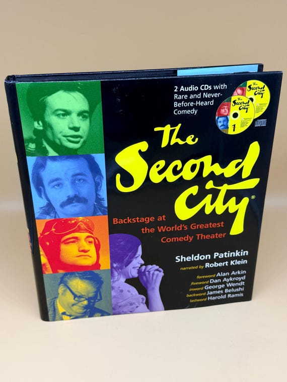 The Second City Backstage at the World's Greatest Comedy Theater 2000 Sourcebook Publishing includes 2 CD's  Entertainment Comedy Art