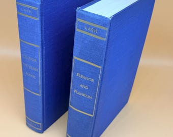 Eleanor and Franklin & Eleanor the Years Alone 2 Vol Set by J. Lash 1972 Norton Publishing Biography books history political figures