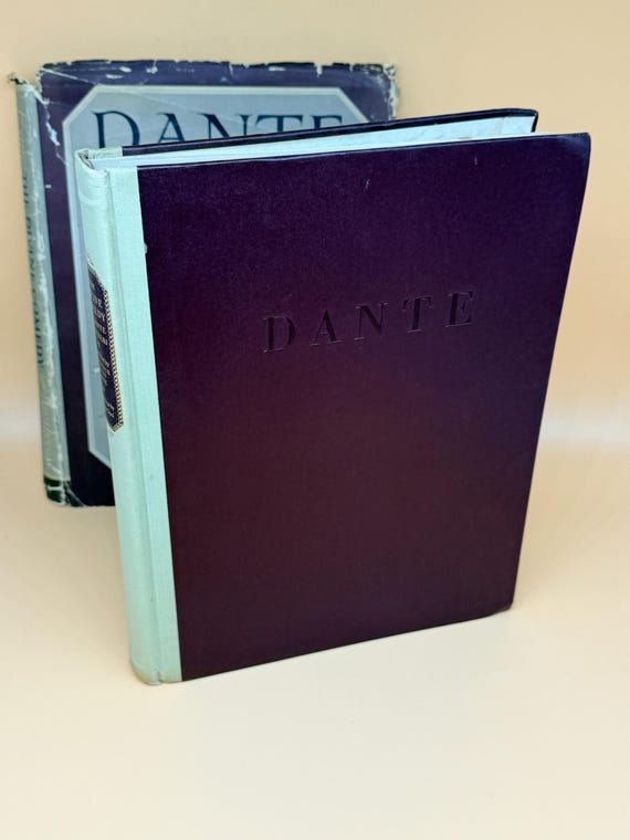 The Divine Comedy by Dante 1948 Pantheon Books w Engravings by Gustave Doré Epic Greek Poetry Ancient Poems