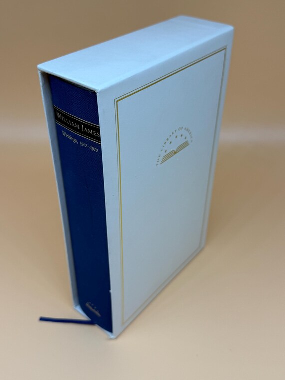 William James Writings 1902-1910 Second Printing 1987 Library of America Philosophy Religious history books