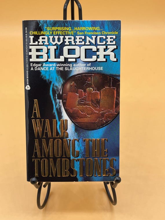 A Walk Among the Tombstones a Matt Scudder mystery by Lawrence Block First Avon Books Printing 1993 MM PB crime fiction detective fiction