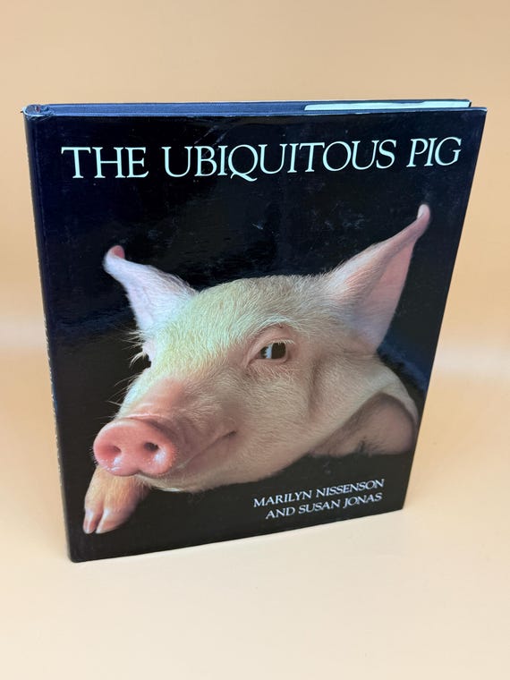 The Ubiquitous Pig 1992 Abradale Publishing Farm Animal books