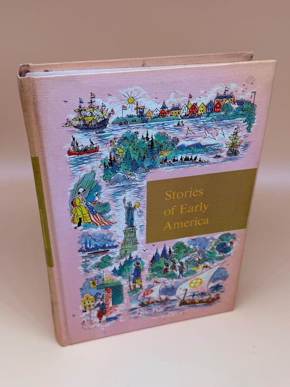Stories of Early America Through Golden Windows series 1958 Grolier Publishing Children's Books history storybooks for young readers