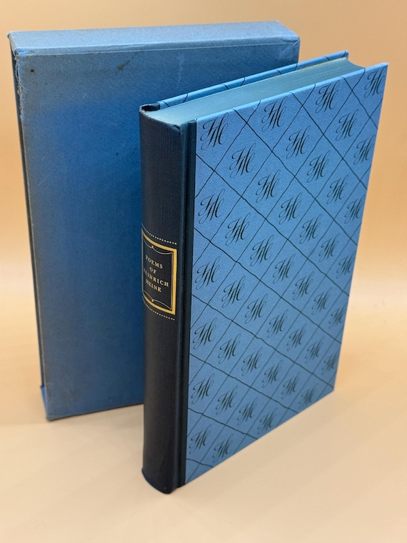 Poems of Heinrich Heine 1957 Heritage Press German poetry book gifts Poem Collections