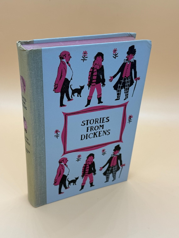 Stories From Dickens Edited for Children 1957 Illustrated Junior Deluxe Series Nelson DoubleDay Publishing Childrens literature