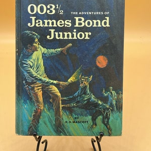 Rare Books  003 1/2 The Adventures of James Bond Junior Childrens Books for Readers Gift Collectible Fiction Mystery Books Used Books