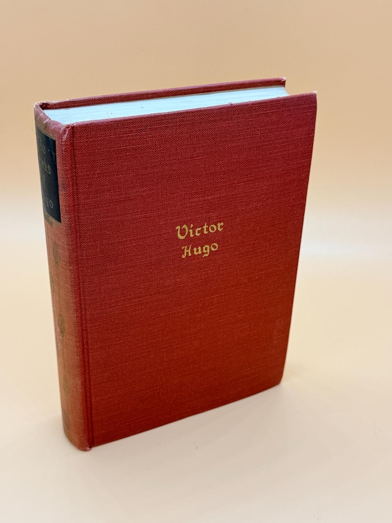The Works of Victor Hugo One Volume Edition circa 1950's Blacks Readers Service Classic Literature