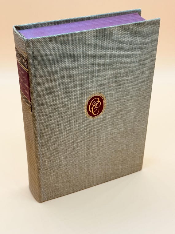The History of Henry Esmond Esq.  William Makepeace Thackeray Circa 1940's Walter Black Publishing for The Classics Club Romantic Literature