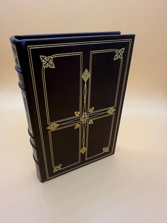 A Fable by William Faulkner 1976 Franklin Library leather bound hardcover Classic Literary Gift books American Literature vintage books