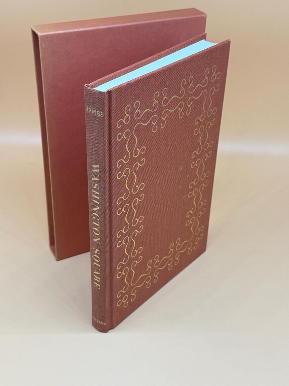 Washington Square by Henry James 1971 First Edition Thus Heritage Press Illustrated w Intro Classic Literature Classic Novel Gift Books