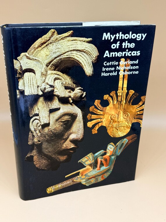 Mythology of the Americas 1970 Hamlyn Publishing coffee table History books