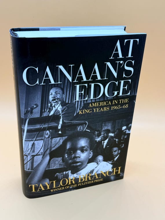 A Canaan's Edge America in The King Years 1965-68 by Taylor Branch 2002 Simon Schuster Black History Month books