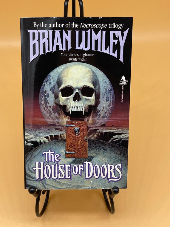 The House of Doors by Brian Lumley First Edition 1990 TOR Horror Books Vintage Paperback Gift Books for Horror Lovers Classic Horror
