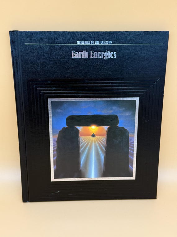 Earth Energies 1989 Time Life Mysteries of the Unknown  Mystical Places Psychic books Paranormal books celestial books gifts for readers