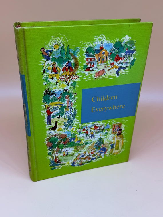 Children Everywhere Through Golden Windows series 1958 Grolier Publishing Children's storybooks early readers gift books