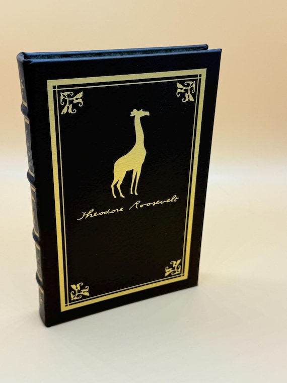 The Happy Hunting Ground Kermit Roosevelt Theodore Roosevelt 2000 Palladium Press Special Edition leather-bound Hunting books rare gift book