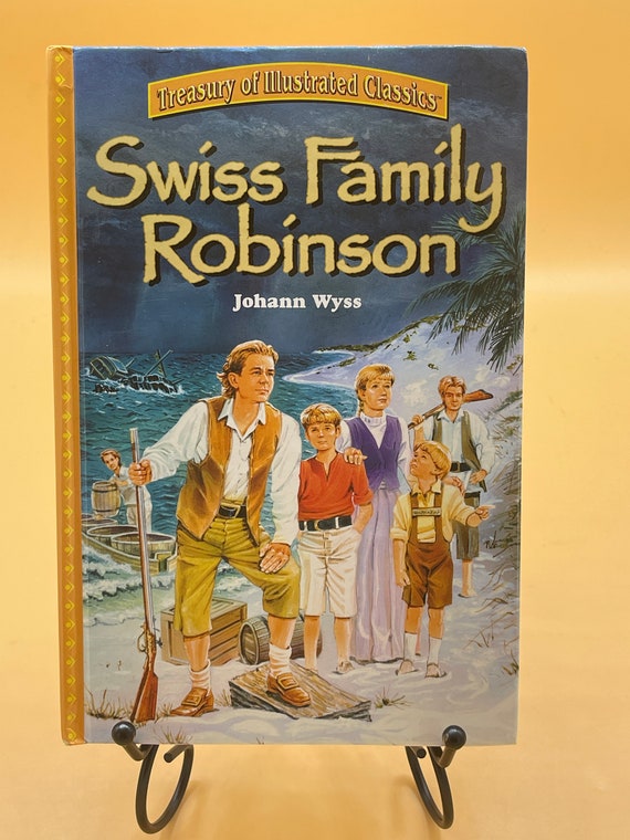 Childrens Books Swiss Family Robinson adapted by Sara Hoard Illustrator Ned Butterfield Storybook Gifts for Children Classic Literature