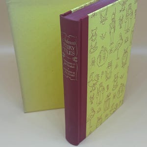 Andersen&#39;s Fairy Tales Illustrator Fritz Kredel 1970 Heritage Press HC w Slipcase & original Sandglass pamphlet Children&#39;s Fairytale books