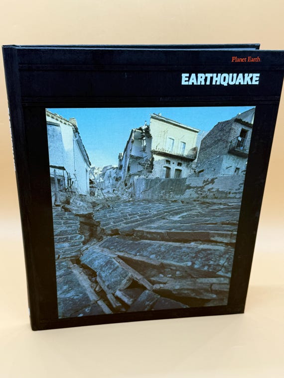 EarthQuake 1983 Planet Earth series from Time Life Books Nature and Natural history books