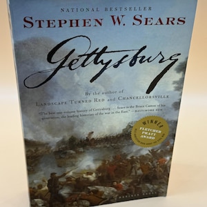 Gettysburg by Stephen W. Sears 2004 Houghton Mifflin Publishing Nonfiction Book Award Winners Civil War History Books Paperback book Gifts