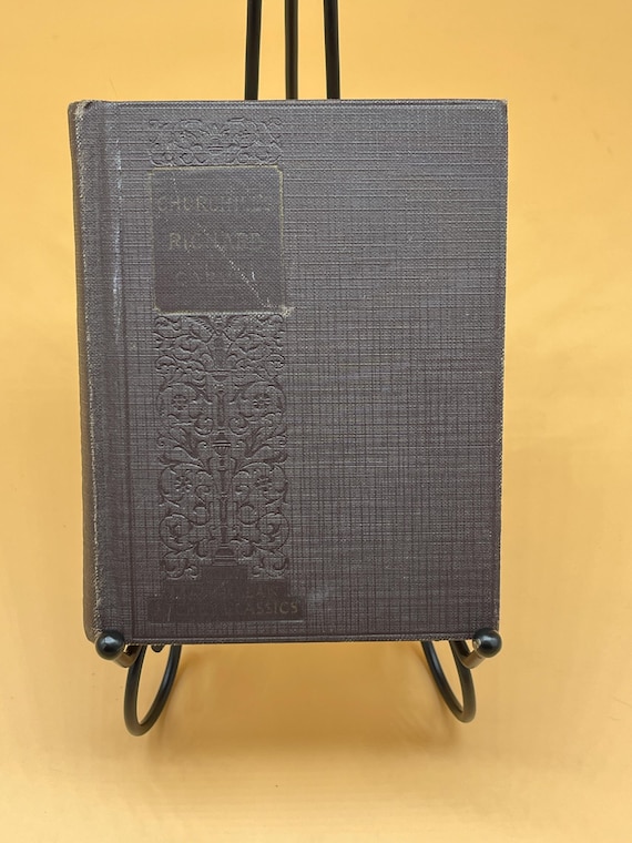 Rare Books Richard Carvel by Winston Churchill American Author (Not GB Prime Minister) 1926 Macmillan Pocket Classic Historical Novel Gifts