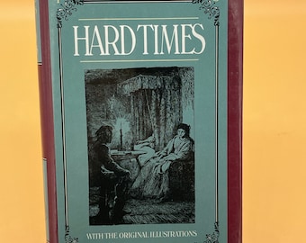 Dickens Books Hard Times by Charles Dickens Oxford Illustrated Dickens Classic Literature Gifts for Readers