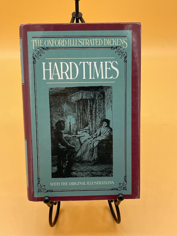 Vintage Books Dickens Books Hard Times by Charles Dickens Oxford Illustrated Dickens Classic Literature Gifts for Readers Dickens Gifts