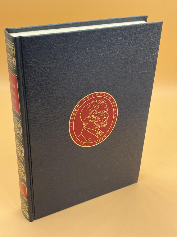 The Nobel Prize Library 1971 CRM Publishing featuring laureates Ladislas Reymont, Romain Rolland and Bertrand Russell Nobel Prize winners