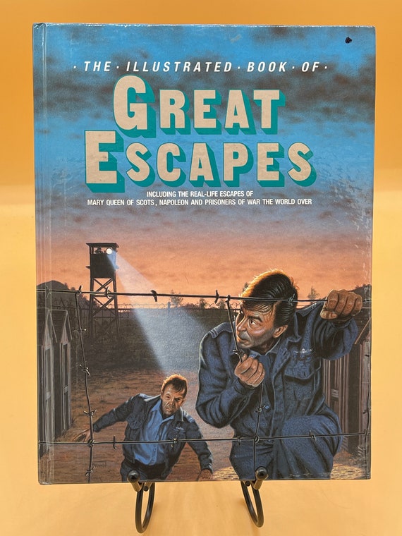 True Crime Books The Illustrated Book of Great Escapes Including Real-Life Escape of Mary Queen of Scots, Napoleon, and more Used Books