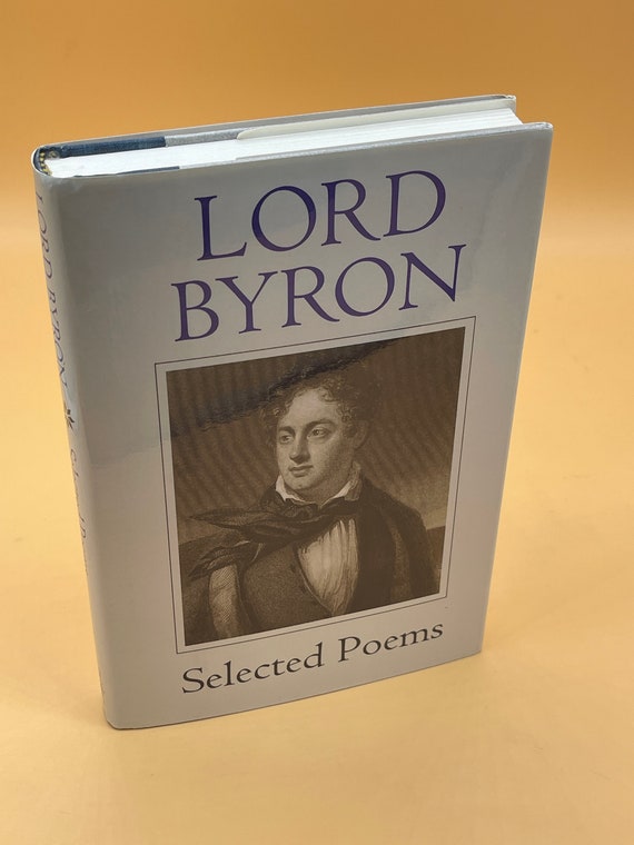 Poetry Books Lord Byron Selected Poems 1994 Gramercy Books Byron Poem anthology Poetry lovers gift books English Poets and Poems