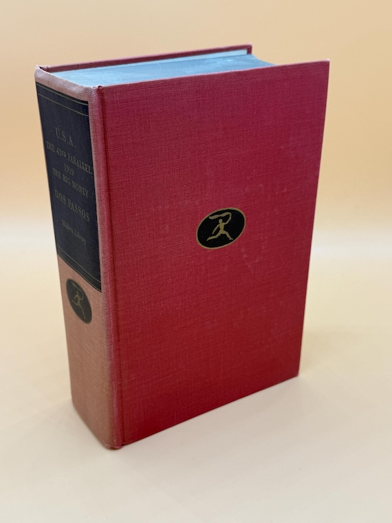 U.S.A. Trilogy The 42nd Parallel, 1919, and The Big Money by Dos Passos 1937 Modern Library Classic Literature