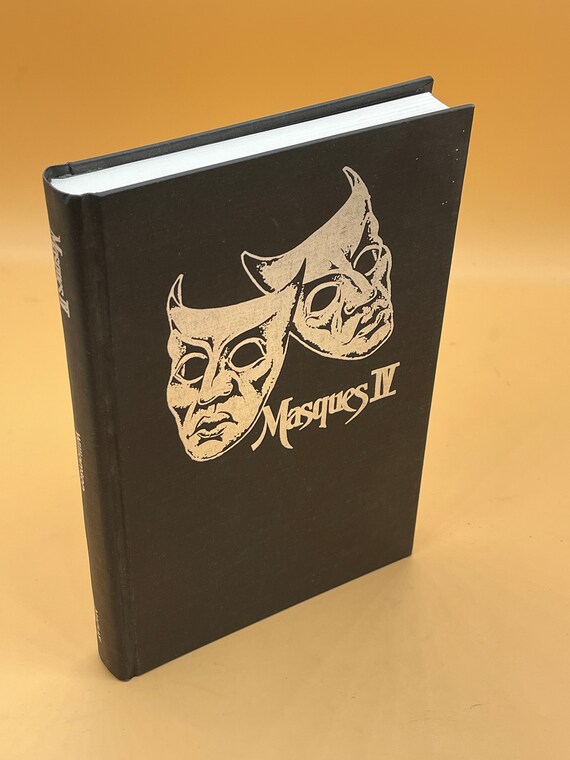 Horror Books Masques lV  Works of Horror and the Supernatural  edited by J.N. Williamson  1991 Maclay & Associates Fiction Horror