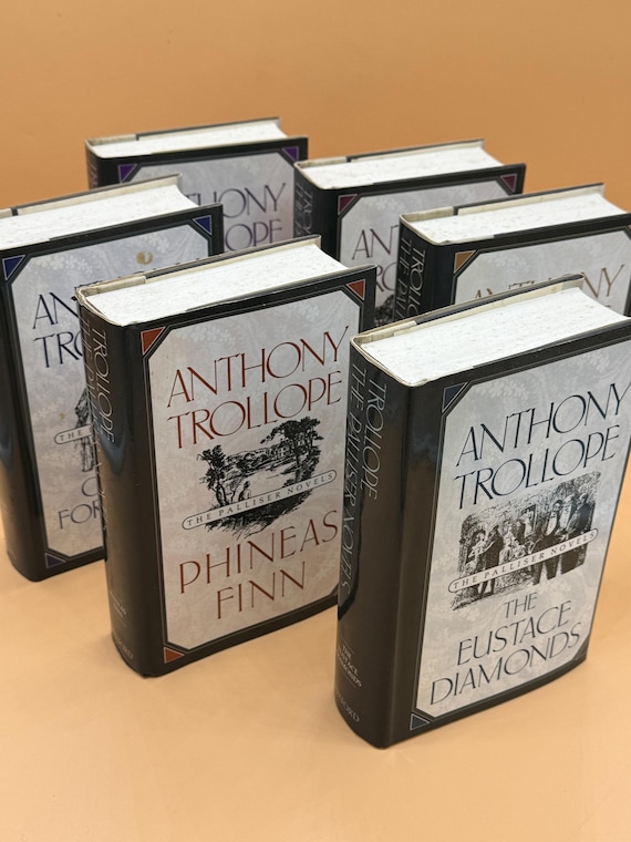 The Palliser Novels by Anthony Trollope 6 Volume 1991 Edition Oxford University Press Complete 6 volume set English Literature