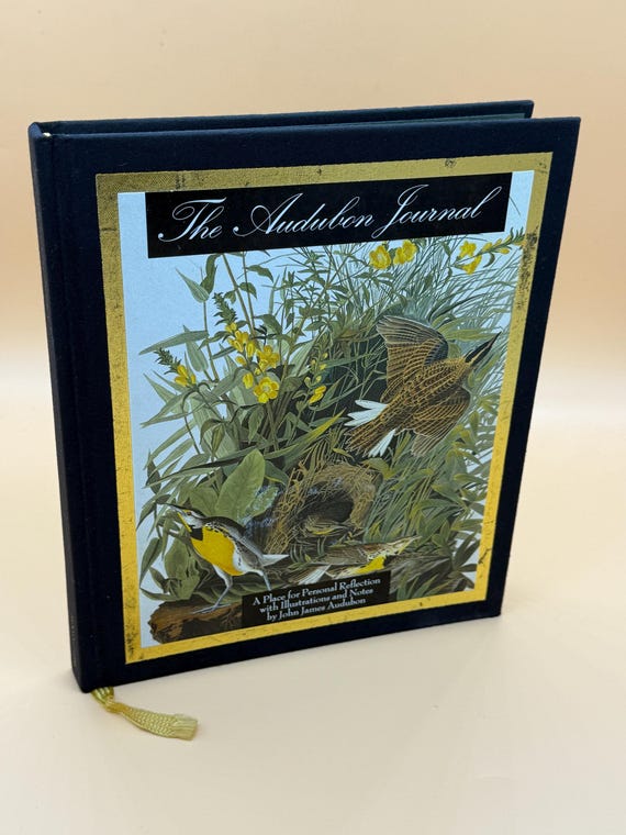 The Audubon Journal w illustrations and notes by John J. Audubon 1993 Running Press Nature Naturalists birding books