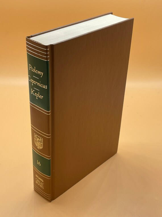 Rare Books Ptolemy The Almagest Copernicus Revolutions Heavenly Spheres Kepler Copernican Astronomy 1977 Britannica Great Book Gifts