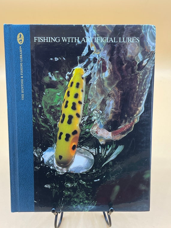 Fishing Books Fishing With Artificial Lures from the Time Life Hunting and Fishing Library Series circa 1990's Gifts for Fishermen Books