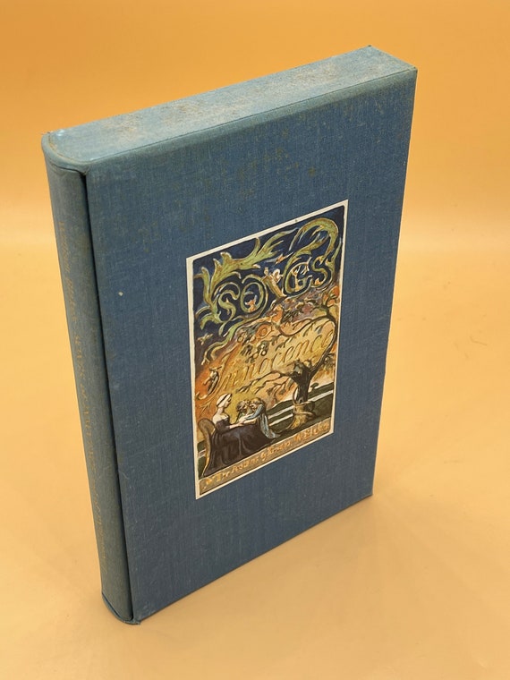 Rare Books Songs of Innocence Songs of Experience by William Blake HC slipcased Orion Press 1967  Poetry Book Gifts Poetry Collection