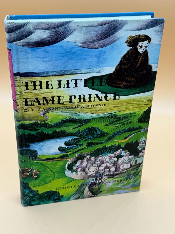 The Little Prince and The Adventures of a Brownie Kingsport Press reprint circa 1970's for Grosset & Dunlap childrens book gifts rare books