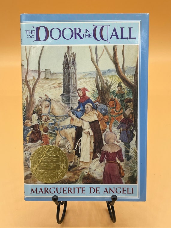 Childrens Books The Door in The Wall  by Marguerite De Angeli  1989 DoubleDay Publishing Childrens Vintage Book Gifts for Young Readers