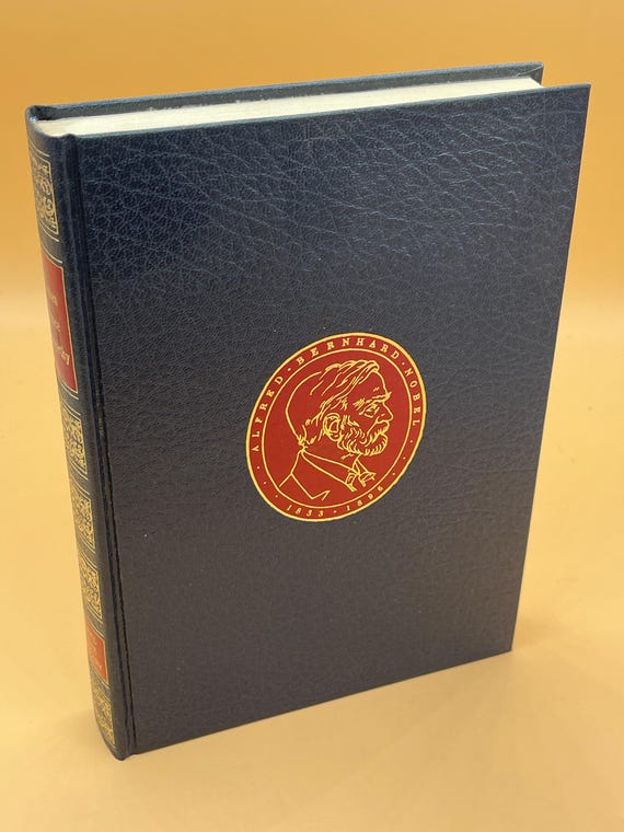 The Nobel Prize Library 1971 CRM Publishing sponsored by the Nobel Foundation featuring Rudolf Eucken, Anatole France, and John Galsworthy