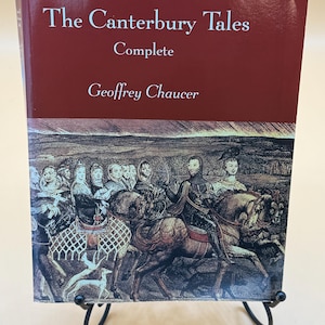 The Canterbury Tales, Complete by Geoffrey Chaucer 2000 Houghton Mifflin Publishing Classic Literature English Lit The Riverside Chaucer
